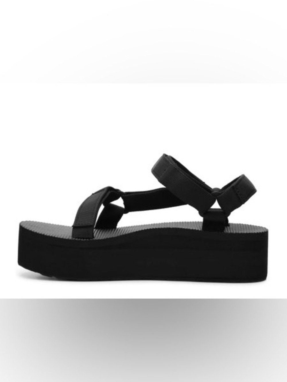 Teva Flatform Universal Sandals Platform Women 7 Black - Picture 3 of 10